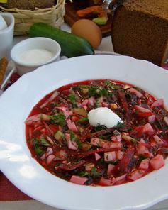 Холодник из свеклы