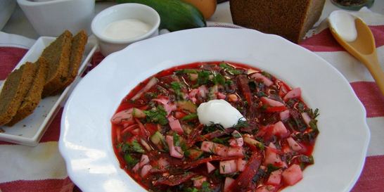 Холодник из свеклы