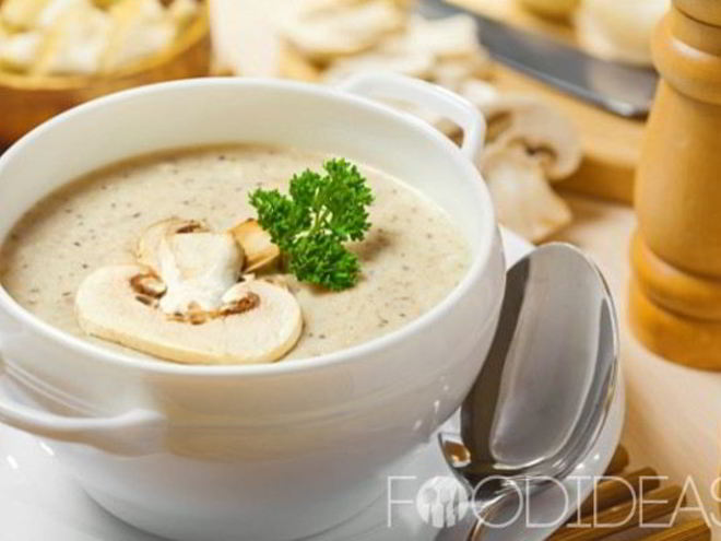 Рецепт крема-супа из белых грибов