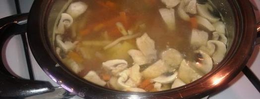 крем-суп из шампиньонов. Шаг 3