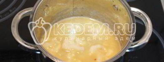 крем-суп из цветной капусты и картофеля. Шаг 3