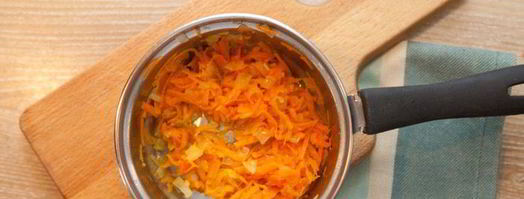 крем-суп из тыквы с сухариками и тыквенными семечками. Шаг 2