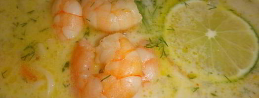 креветочный суп на кокосовом молоке. Шаг 2