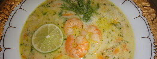 креветочный суп на кокосовом молоке. Шаг 4