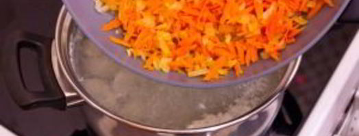 куриный суп с яичными блинчиками. Шаг 11