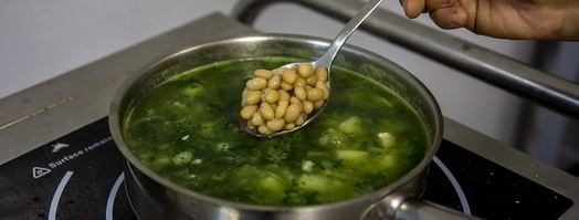 куриный суп со шпинатом. Шаг 8