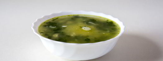 куриный суп со шпинатом. Шаг 10