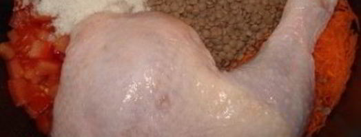 куриный суп в мультиварке поларис. Шаг 2