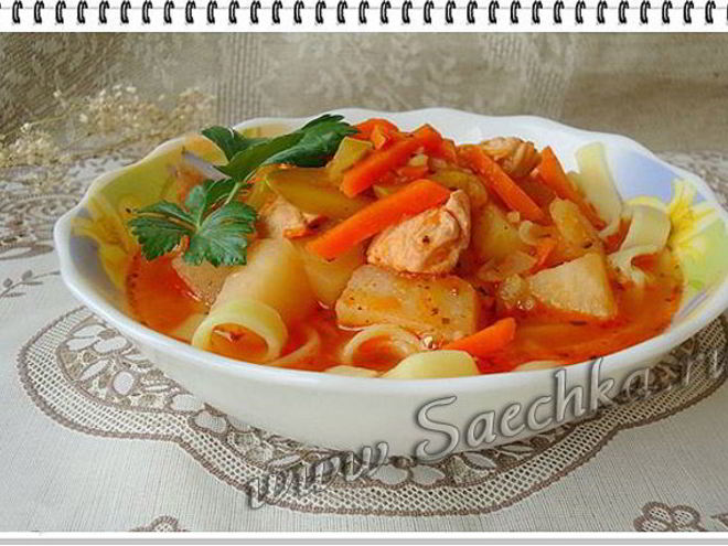 Рецепт лагмана в мультиварке