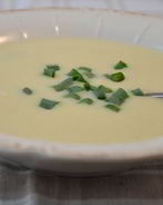 Луковый крем-суп с имбирем