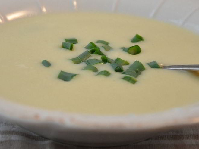 Рецепт лукового крема-супа с имбирем