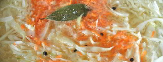 луковый суп с капустой. Шаг 4