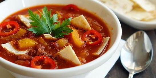 Мексиканский томатный суп