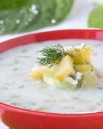 Диетическая окрошка