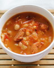 Суп с фасолью
