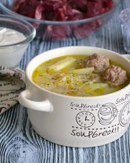 Суп с фрикадельками