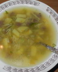 Суп с вермишелью