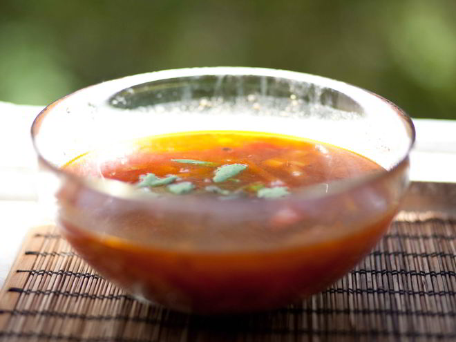 Рецепт пряного супа с нутом и копченой паприкой