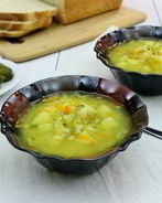 Рассольник с перловкой