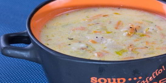 Рыбный суп с сельдереем