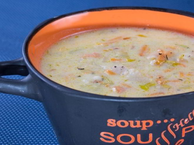 Рецепт рыбного супа с сельдереем