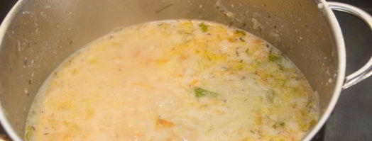 рыбный суп с сельдереем. Шаг 7