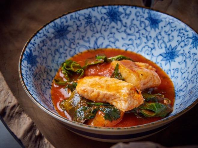 Рецепт рыбного томатного супа