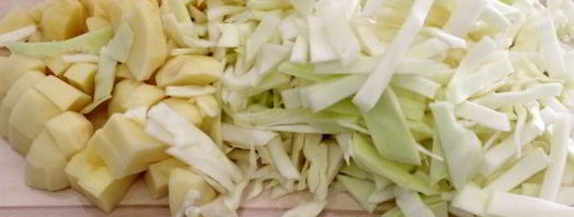 щи из свежей капусты в мультиварке. Шаг 7