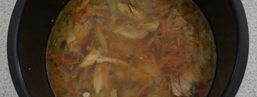 щи из свежей капусты в мультиварке. Шаг 9