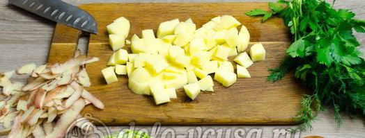 щи из свежей капусты. Шаг 2