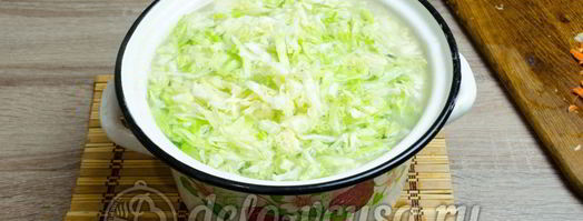 щи из свежей капусты. Шаг 11