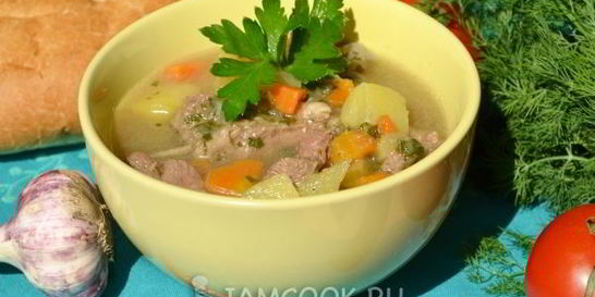 Шулюм из баранины