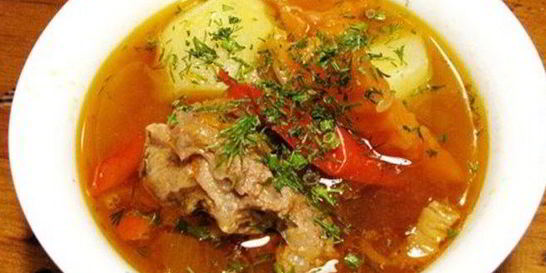 Шурпа из баранины