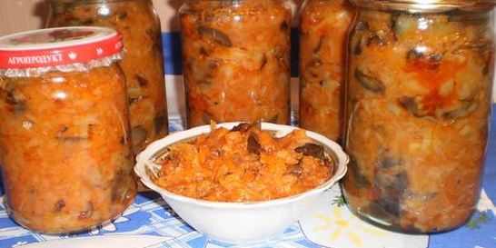 Домашняя овощная солянка на зиму