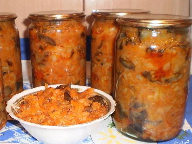 Рецепт грибной солянки с помидорами на зиму