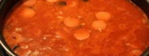 мясная солянка в мультиварке. Шаг 11