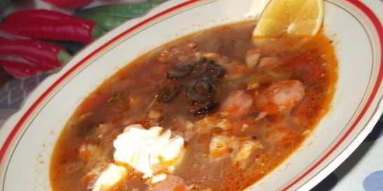 Сборная мясная солянка