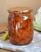 Солянка из капусты на зиму