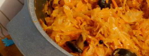 солянка из квашенной капусты с грибами. Шаг 12