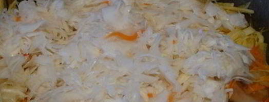 солянка из квашенной капусты с грибами. Шаг 9