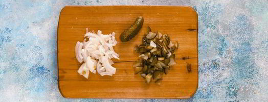 солянка из семги. Шаг 3