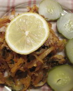 Солянка из свежей капусты с грибами