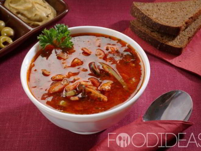 Рецепт солянки мясной сборной