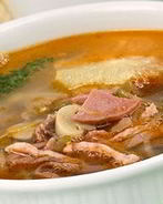 Солянка на ребрышках