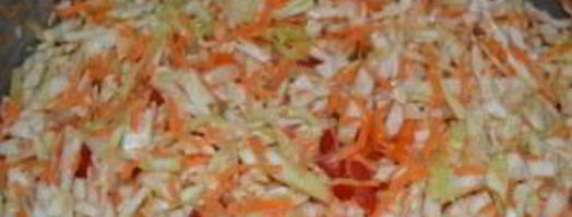 солянка на зиму в банках с грибами. Шаг 2