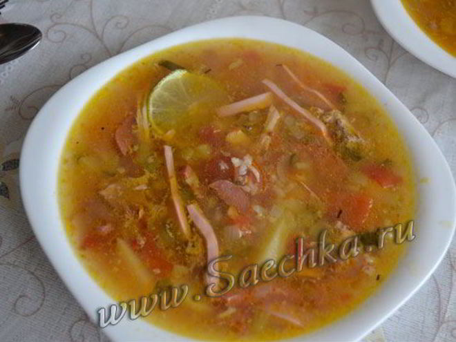 Рецепт солянки по-домашнему