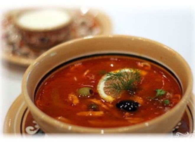 Рецепт солянки по-украински