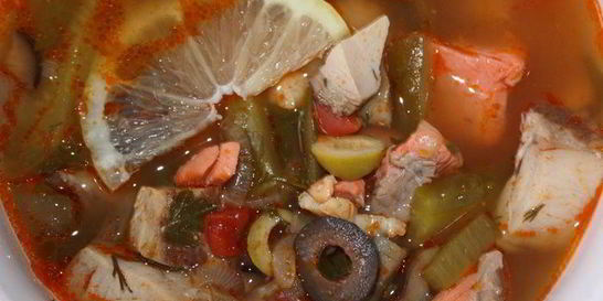 Солянка рыбная сборная