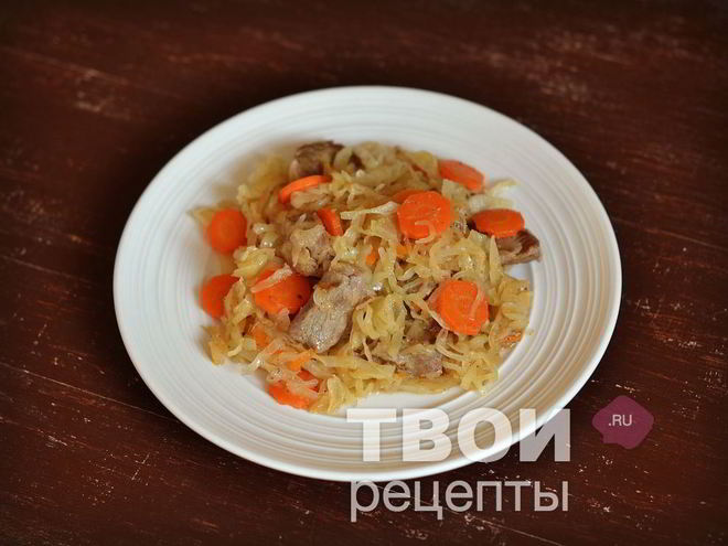 Рецепт солянки с капустой