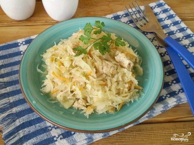 Рецепт солянки с курицей